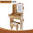 Compact LED-Illuminated Vanity Table With Power Outlet, Hairdryer Holder, And Stool For Small Bedrooms-1401855516
