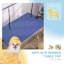 Pawhut Adjustable Dog Grooming Table Rubber Top 2 Safety Slings Mesh Storage Basket