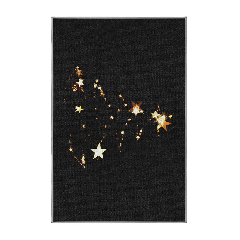 Tapis de noël zone noire, Rectangle 2 pi x 3 pi