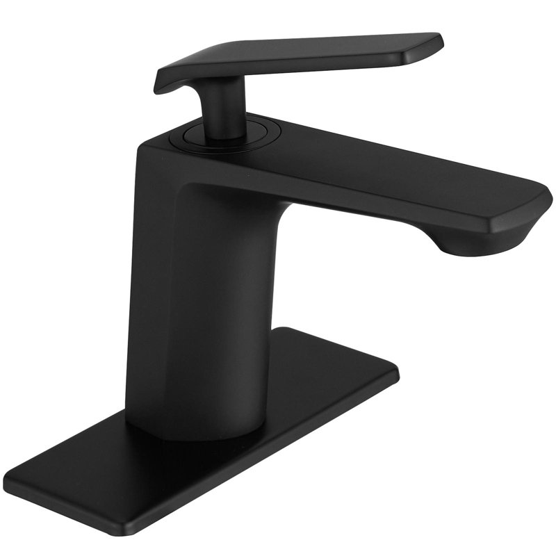 Waterfall Single Hole Single-Handle Low-Arc Bathroom Faucet