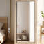 Metal Rectangle Floor Mirror