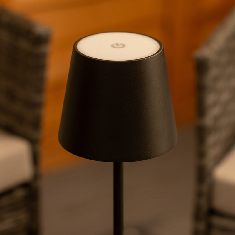 38/cm Battery Powered Integrated LED Outdoor Table Lamp