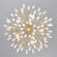 Élégant lustre en cristal doré de 31 po-129457820-129457822-129457823