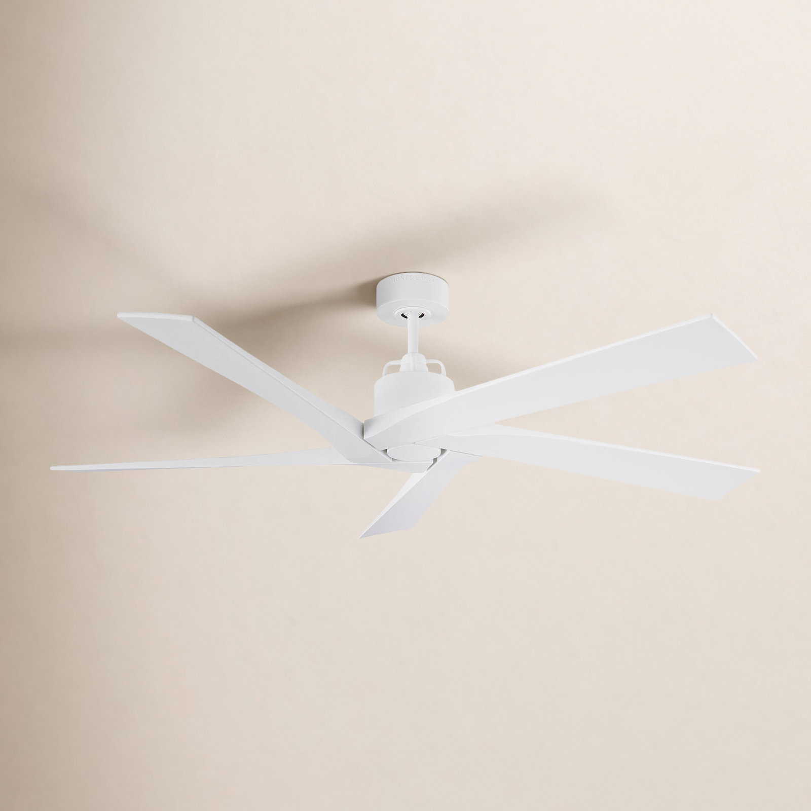 Adalai 70" Ceiling Fan, Matte White, 56" Wide
