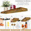 Floating Shelves with Invisible Mounting Set of 2 - 24-inch-1355608752