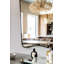 Iris Brass Framed Wall Mirror-1400469657
