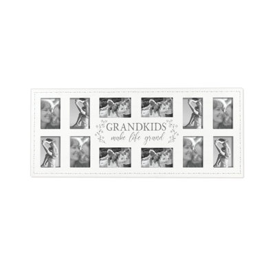 Elijan 4" x 6" 12-Opening Wall Collage Picture Frame