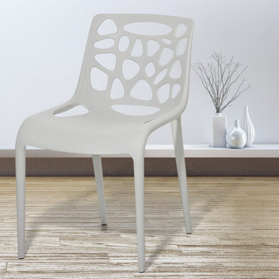 Stackable Outdoor Patio Dining Side Chair