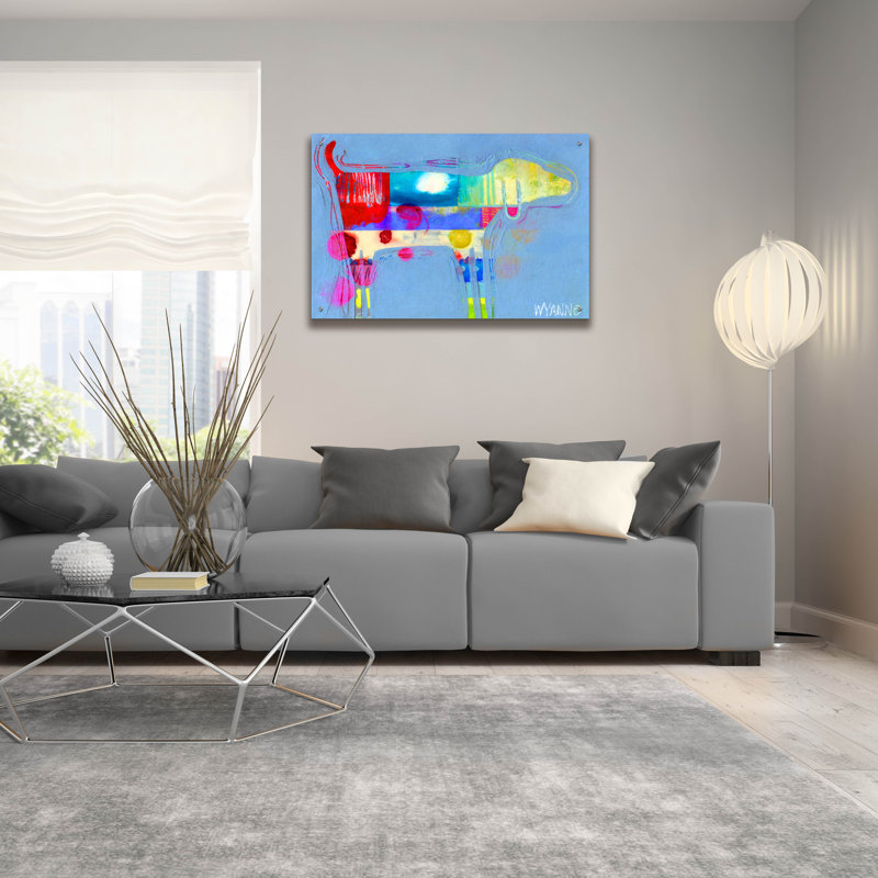 " Only One Dog " by Wyanne, 24" H x 36" W x 0.2" D