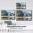 " Landscape at Port " Mixed Media and Black and White Photography Print-92493483-92493478