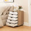 49cm Wide 5 -Drawer Mobile File Cabinet-689747136