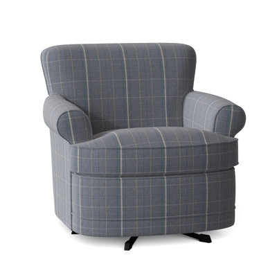 Maxton Upholstered Swivel Armchair