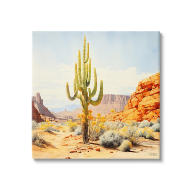 DesertCanyonMesaCanvesWallArtbyRB