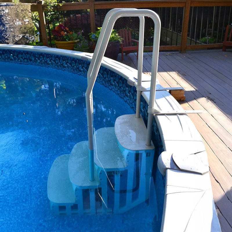Main Access 36'' D Hot Tub Step in Taupe