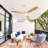 52 Inch Ceiling Fan Light With 6 Speed Remote Reversible Energy-Saving DC Motor Remote Control For Bedroom-2025009124-2025009127
