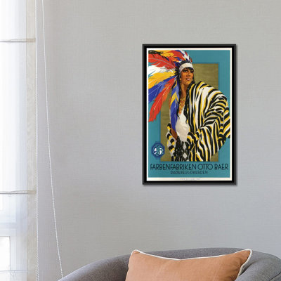 «Native American vêtements, 1929», impression sur toile