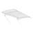 Palram - Canopia Lyra 1350 4 ft. W x 3 ft. D Metal Standard Door Awning