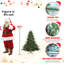Arbre de Noël pleine forme avec 2673 pointes - aiguilles mixtes en PE / PVC-1864122020