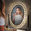 Chatfield Metal Oval Floor Mirror