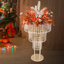 Support à fleurs en cristal à 3 niveaux pour mariage