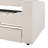 Beige Teddy Fleece Twin Daybed Bluetooth Trundle-1788579605-1788579608