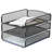 Onyx Three Tray Desktop Organizer-2040627040