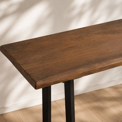 Table de bar en bois massif