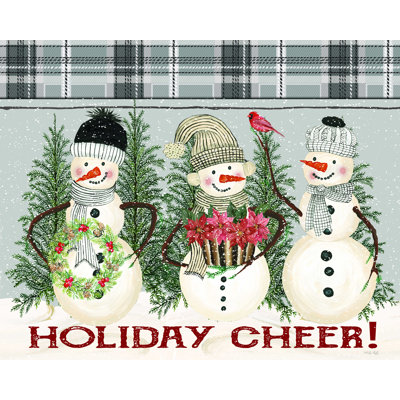 " Holiday Cheer Snowmen "