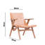 Faux Leather Armchair