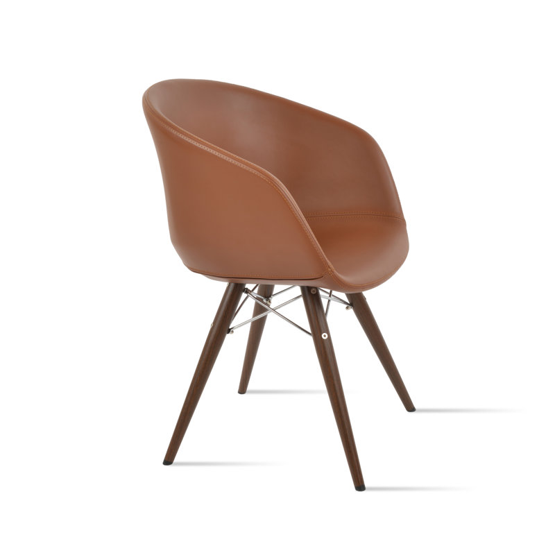 Fauteuil Tribeca, Noyer, Noir