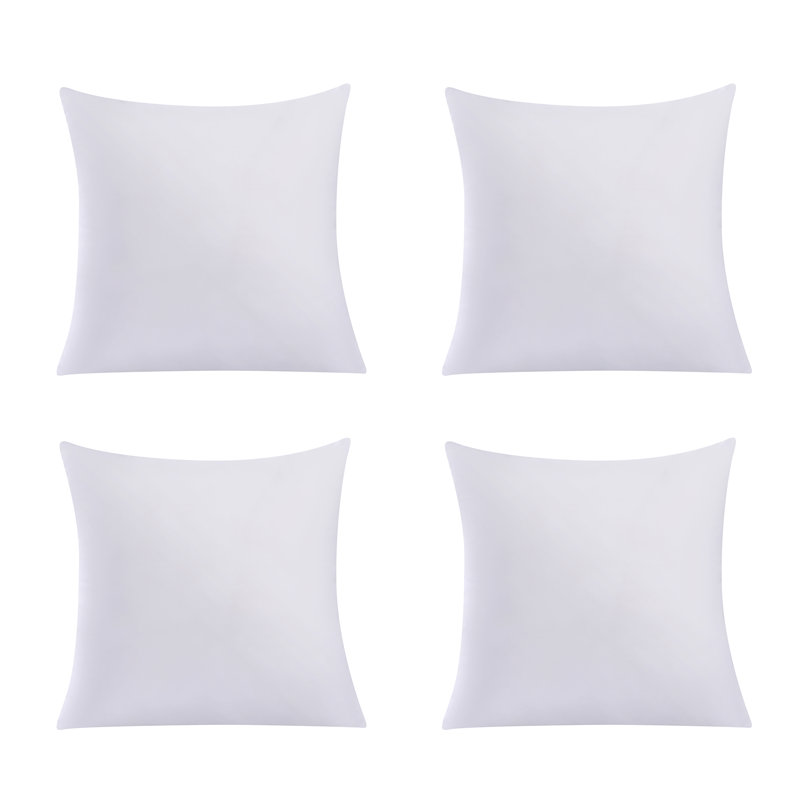 Pillow Insert (Set of 4), Rectangle 12"H x 20"W