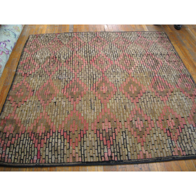 Wool Geometric Area Rug