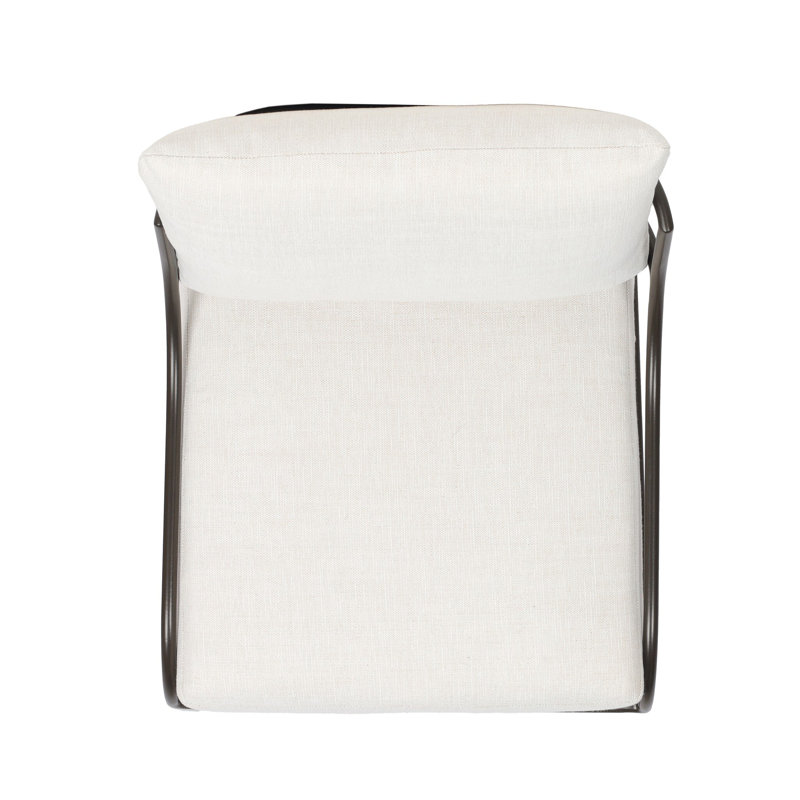 Segovia Outdoor Dining Chair-Catalina Stone, Vergo Cream