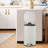 8-Gallon Step-Open Trash Can With Soft-Close Lid, Modern