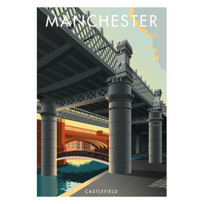 Manchester 3 by Stephen Millership - Print