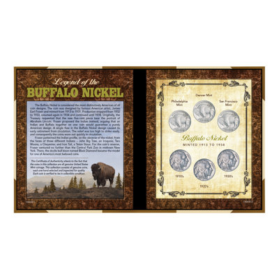 Edgette - Légende du livre de nickel Buffalo