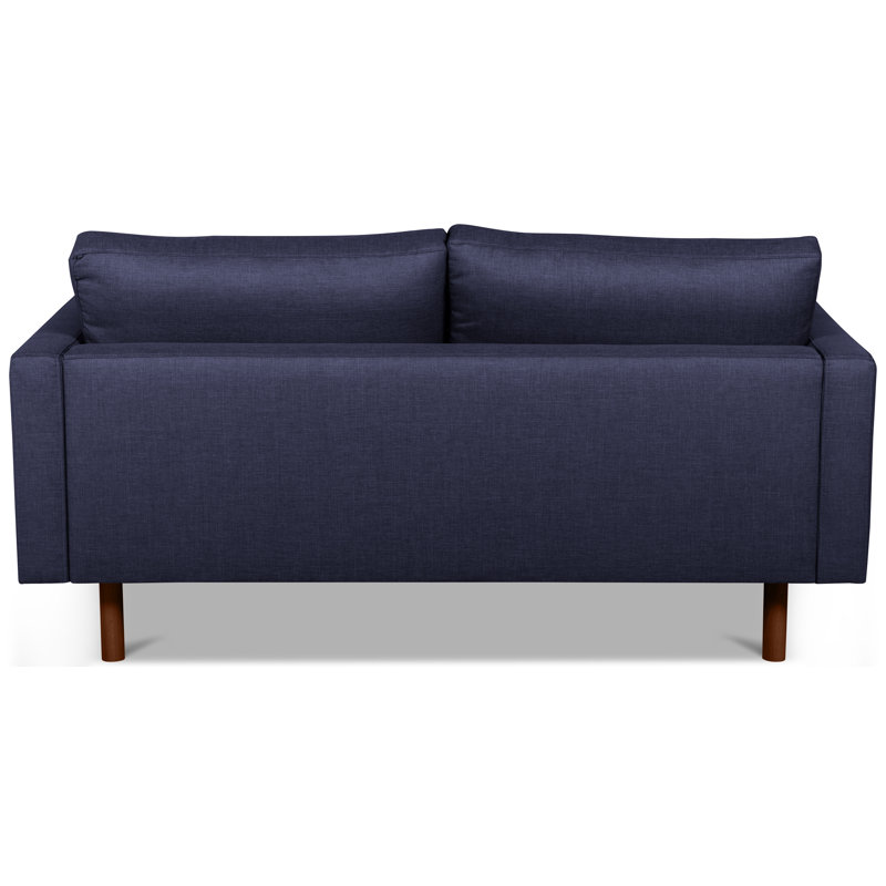 Francesa 2 Seater Loveseat, Brown, Navy