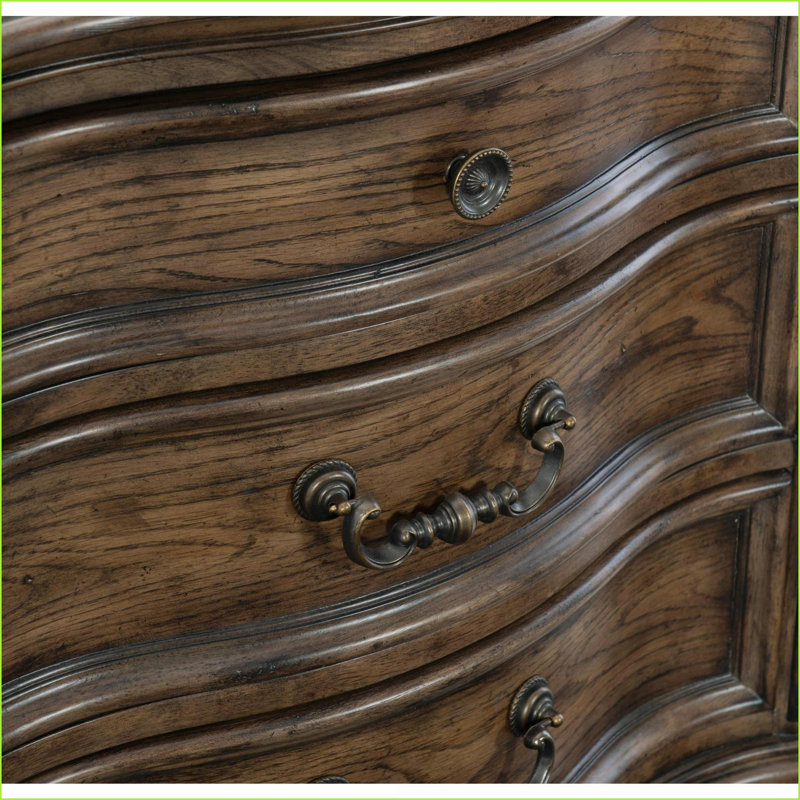 Table de chevet 3 tiroirs Traditional