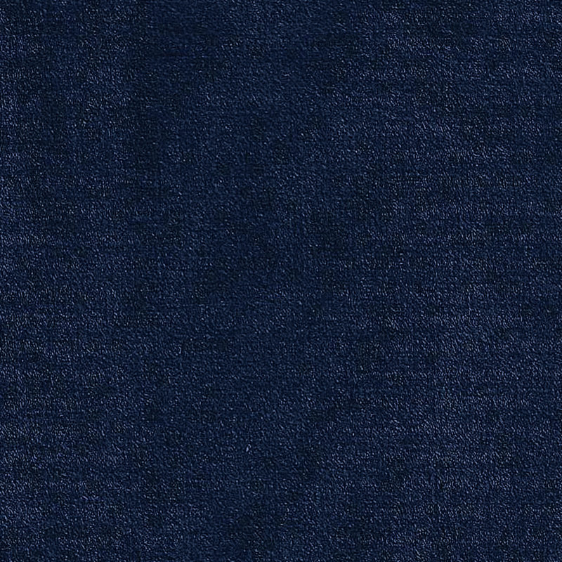 Lit simple en velours - support stable à 12 lattes et base ajustable robuste bleu marine