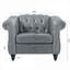 Chaise d'appoint d'intérieur simple pour le salon