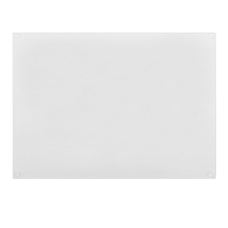Tempered Glass Pretty Rose Chopping Board, 28.5 cm W x 20 cm L
