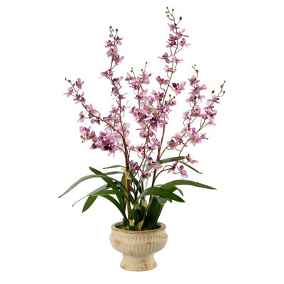 Faux Floral in Planter