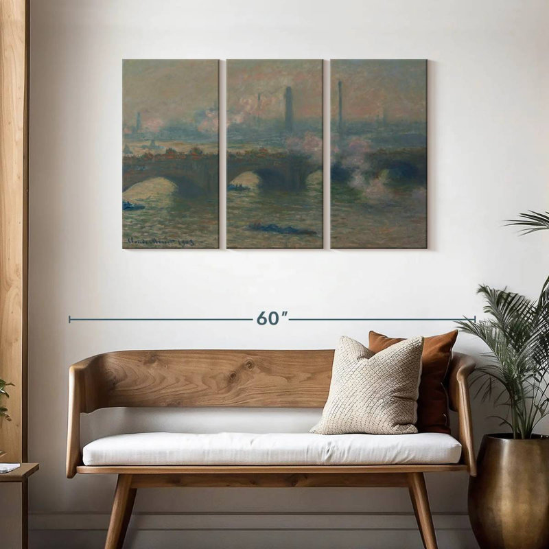 Lilie Waterloo Bridge, 28" H x 45" W