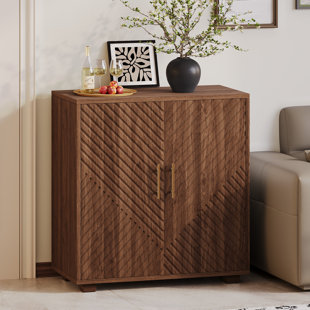 Armoire de rangement à poignée ajustable avec poignée dorée Accent