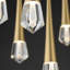Luminaire suspendu grappe 16 lumières DEL-98158546