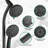 Drill-Free Dual Shower Head Spa System-110871794