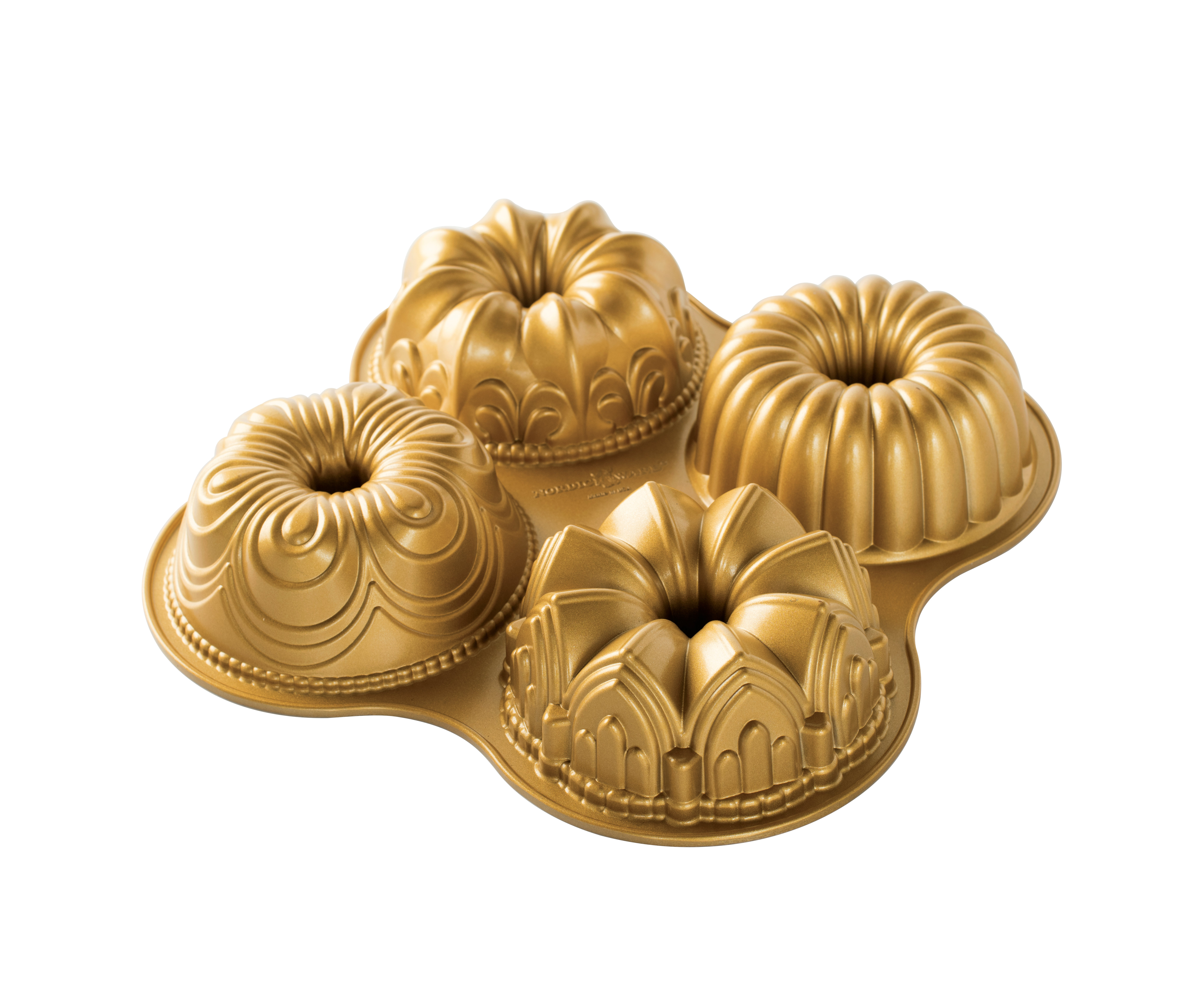 Nordic Ware NonStick Round Bundt Quartet Cake Pan & Reviews Wayfair