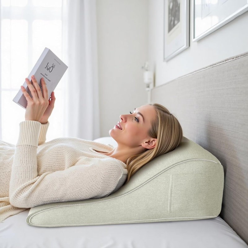 Modular Linked Back Pillows, White