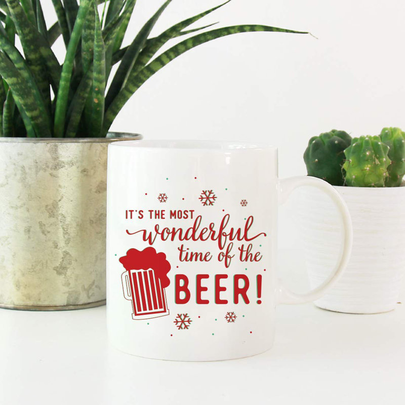Il s’agit de l’heure la plus merveilleuse de la tasse à café bière Ryder