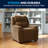 Degnan Deluxe Padded Contemporary Kids Recliner with Storage Arms-1366616010